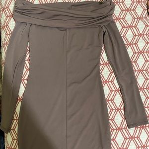 Taupe Bodycon dress